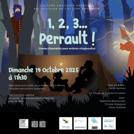 1, 2, 3 PERRAULT at The Junction in Dubai – Shows and Theatrical Plays TMLH.com Special Offers, Deals & Discounts in Turkey