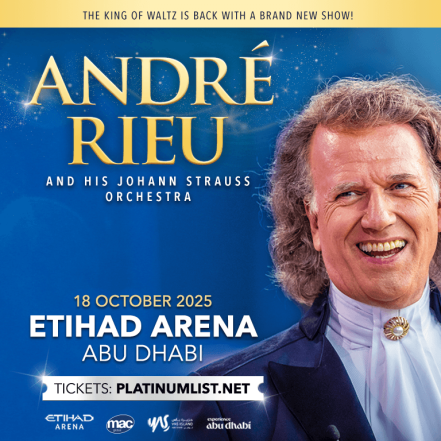 André Rieu & his Johann Strauss Orchestra at Etihad Arena in Abu Dhabi 2025 – Classical Events TMLH.com Special Offers, Deals & Discounts in Turkey