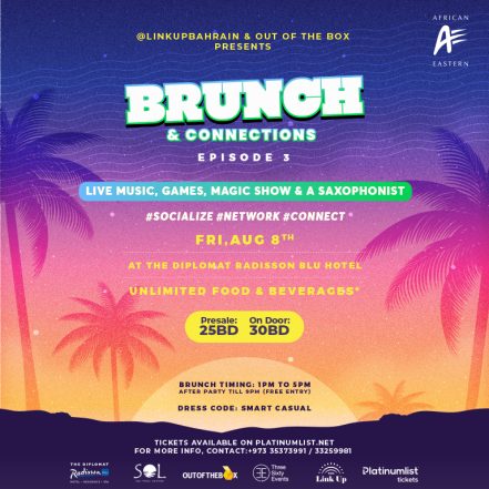 Brunch & Connections at Sol Lounge, Bahrain – Brunches TMLH.com Special Offers, Deals & Discounts in Turkey