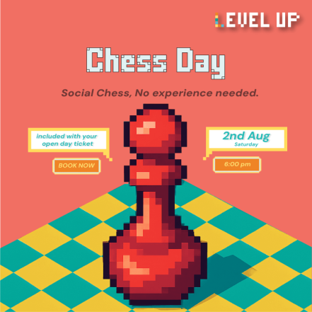 Chess Day At level up – Experiences TMLH.com Special Offers, Deals & Discounts in Turkey