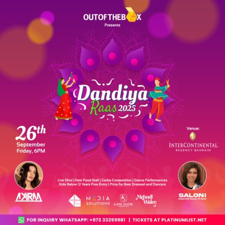 Dandiya Raas 2025 by Out of the Box – Desi Events TMLH.com Special Offers, Deals & Discounts in Turkey