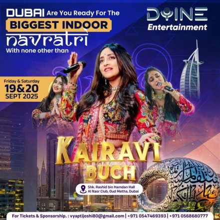 Dandiya with Kairavi 2025 Live in Dubai – Desi Events TMLH.com Special Offers, Deals & Discounts in Turkey