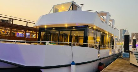 Dine, Dance, And Delight: Dubai Canal Dinner Dhow Cruise Dubai TMLH.com Special Offers, Deals & Discounts in Turkey