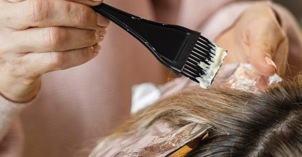 Hair Root Color With Paddle Dry At Spaces Salon And Spa National Deal TMLH.com Special Offers, Deals & Discounts in Turkey