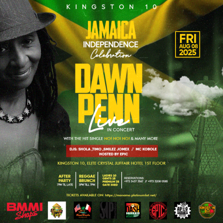 Jamaica Independence Celebration: Dawn Penn Live at Kingston10 – Concerts TMLH.com Special Offers, Deals & Discounts in Turkey