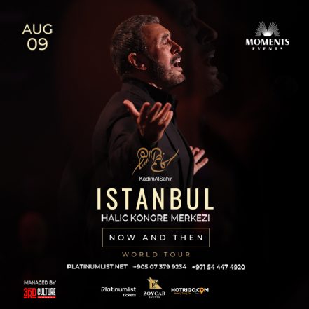 Kadim Al Sahir Live at Haliç Congress Center in Istanbul – Concerts TMLH.com Special Offers, Deals & Discounts in Turkey