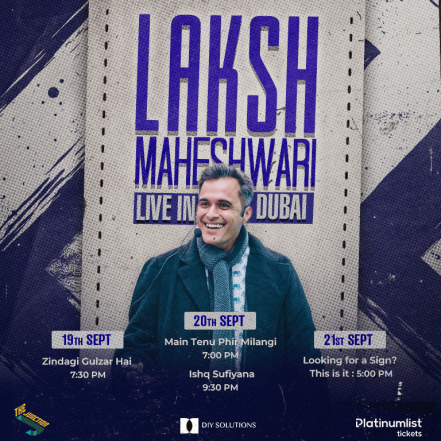 Laksh Maheshwari at The Junction in Dubai – Shows and Theatrical Plays TMLH.com Special Offers, Deals & Discounts in Turkey