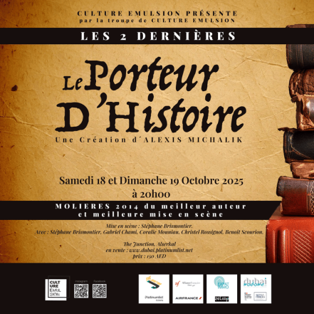 Le Porteur D’Histoire at The Junction in Dubai – Shows and Theatrical Plays TMLH.com Special Offers, Deals & Discounts in Turkey