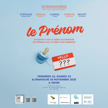 Le Prenom at The Junction in Dubai – Shows and Theatrical Plays TMLH.com Special Offers, Deals & Discounts in Turkey
