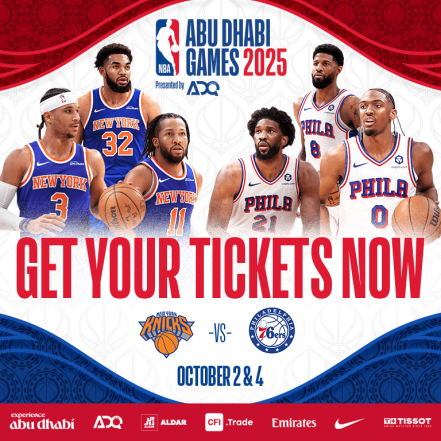 NBA Abu Dhabi Games 2025 presented by ADQ – Sports Events TMLH.com Special Offers, Deals & Discounts in Turkey