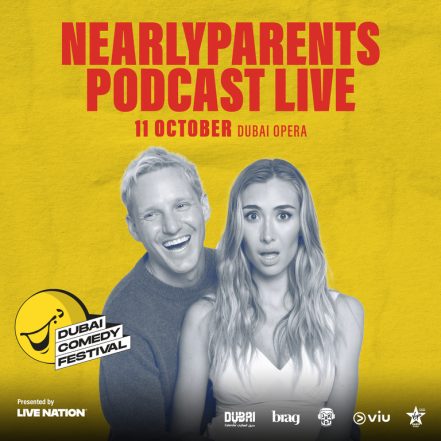 NearlyParents Podcast Live at Dubai Comedy Festival 2025 – Dubai Comedy Festival TMLH.com Special Offers, Deals & Discounts in Turkey