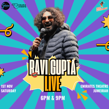 Ravi Gupta Live in Dubai 2025 – Comedy Events TMLH.com Special Offers, Deals & Discounts in Turkey