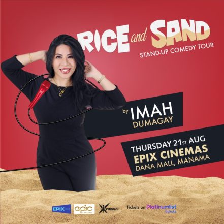 Rice & Sand by Imah in Epix Cinemas – Comedy Events TMLH.com Special Offers, Deals & Discounts in Turkey