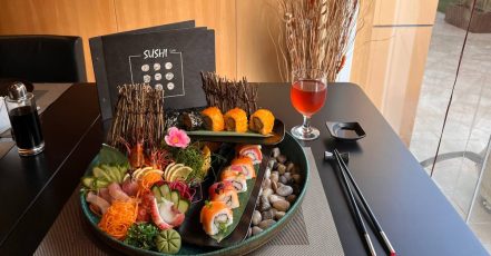 Sushi And Sashimi At Cafe Sushi At 4* Two Seasons Hotel Dubai TMLH.com Special Offers, Deals & Discounts in Turkey
